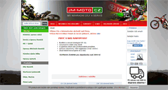 Desktop Screenshot of jm-moto.cz