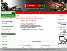 Tablet Screenshot of jm-moto.cz